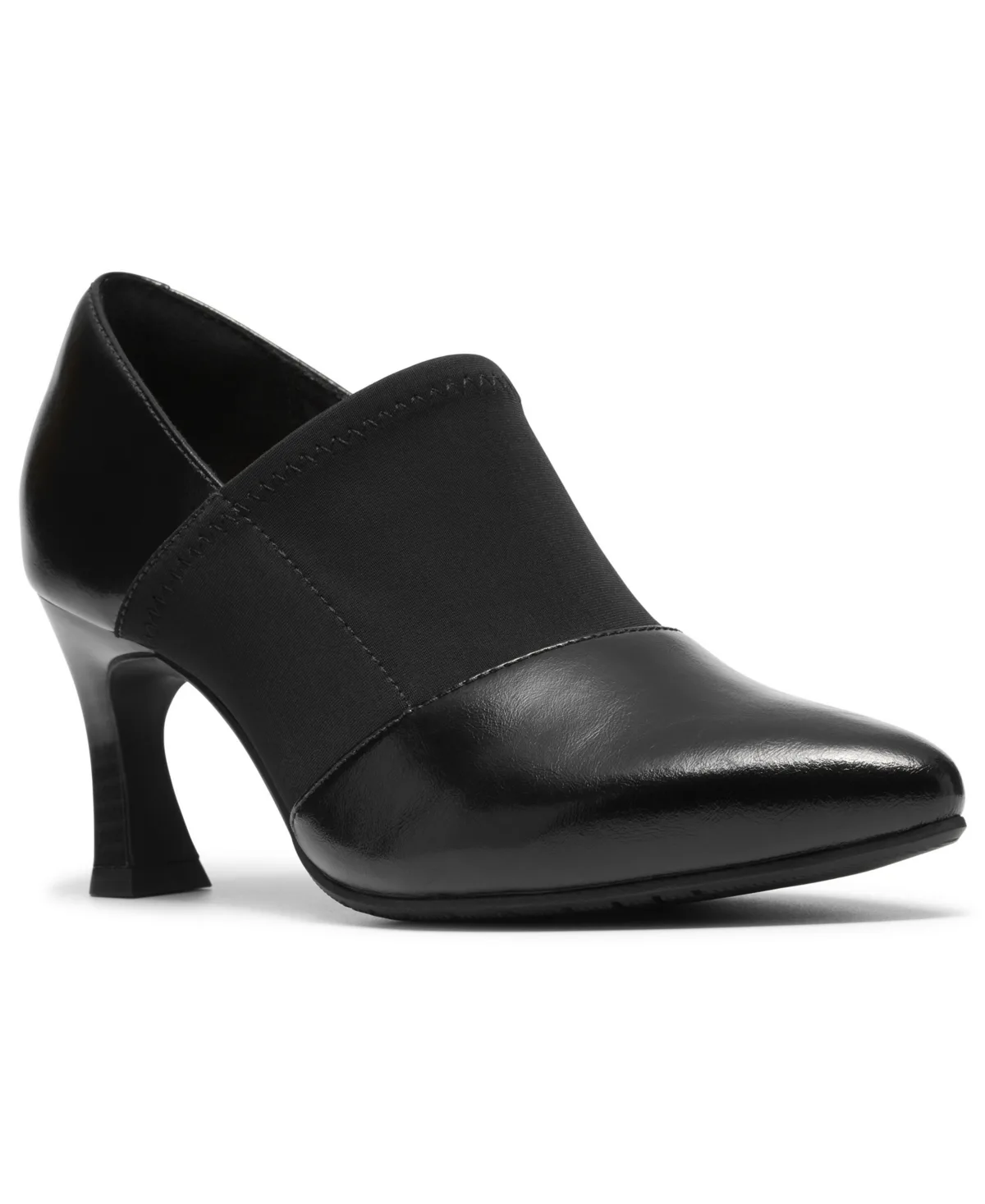 Tammitha Sleek Pointed-Toe Leather Pumps by Clarks