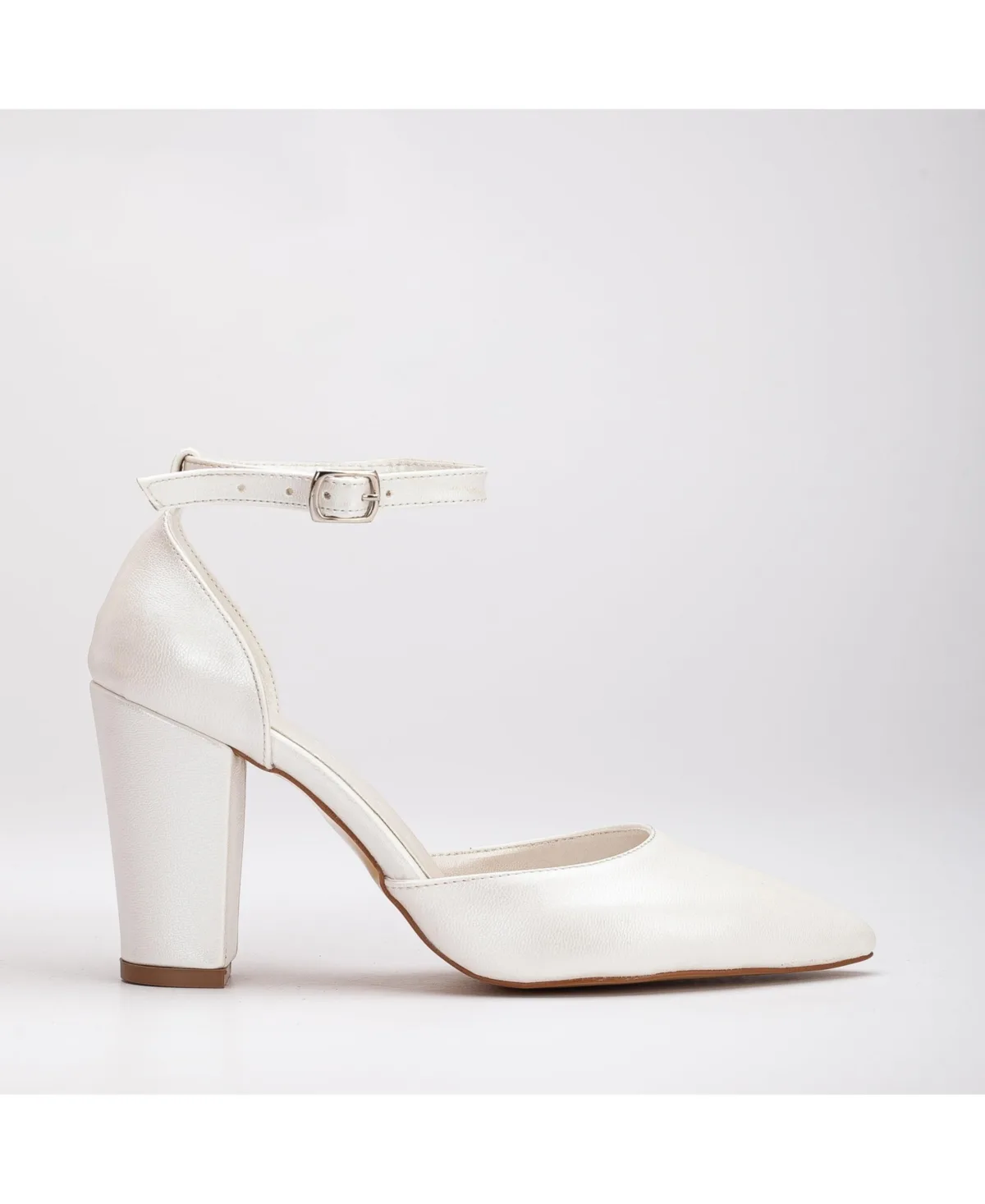 Gisele Closed Toe High Block Heels by Forever & Always Shoes