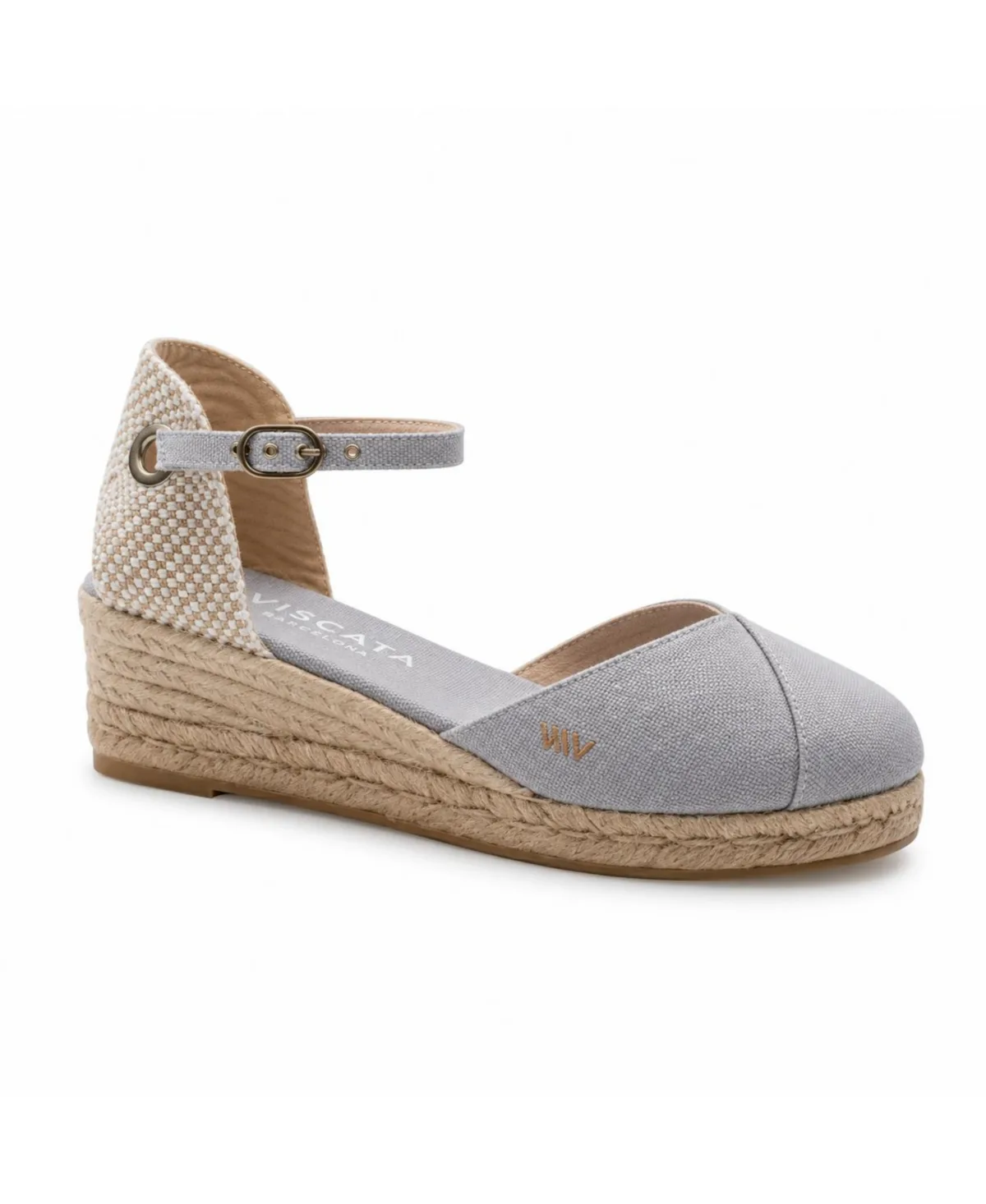 Pubol Canvas Espadrille Wedges by Viscata