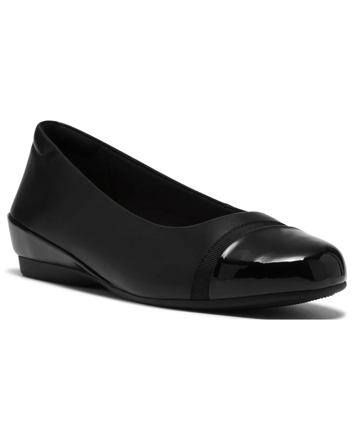 Cathrynn Dusk Round-Toe Wedge Pumps by Clarks