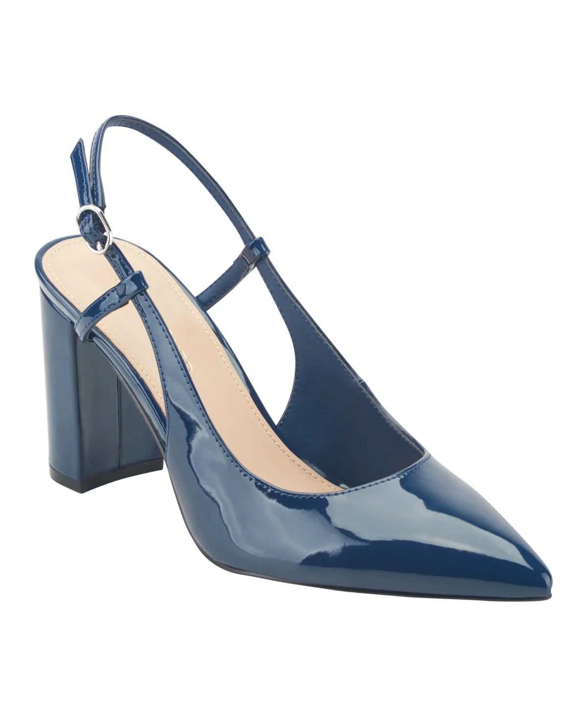 Vivika Block Heel Slingback Pumps by Marc Fisher