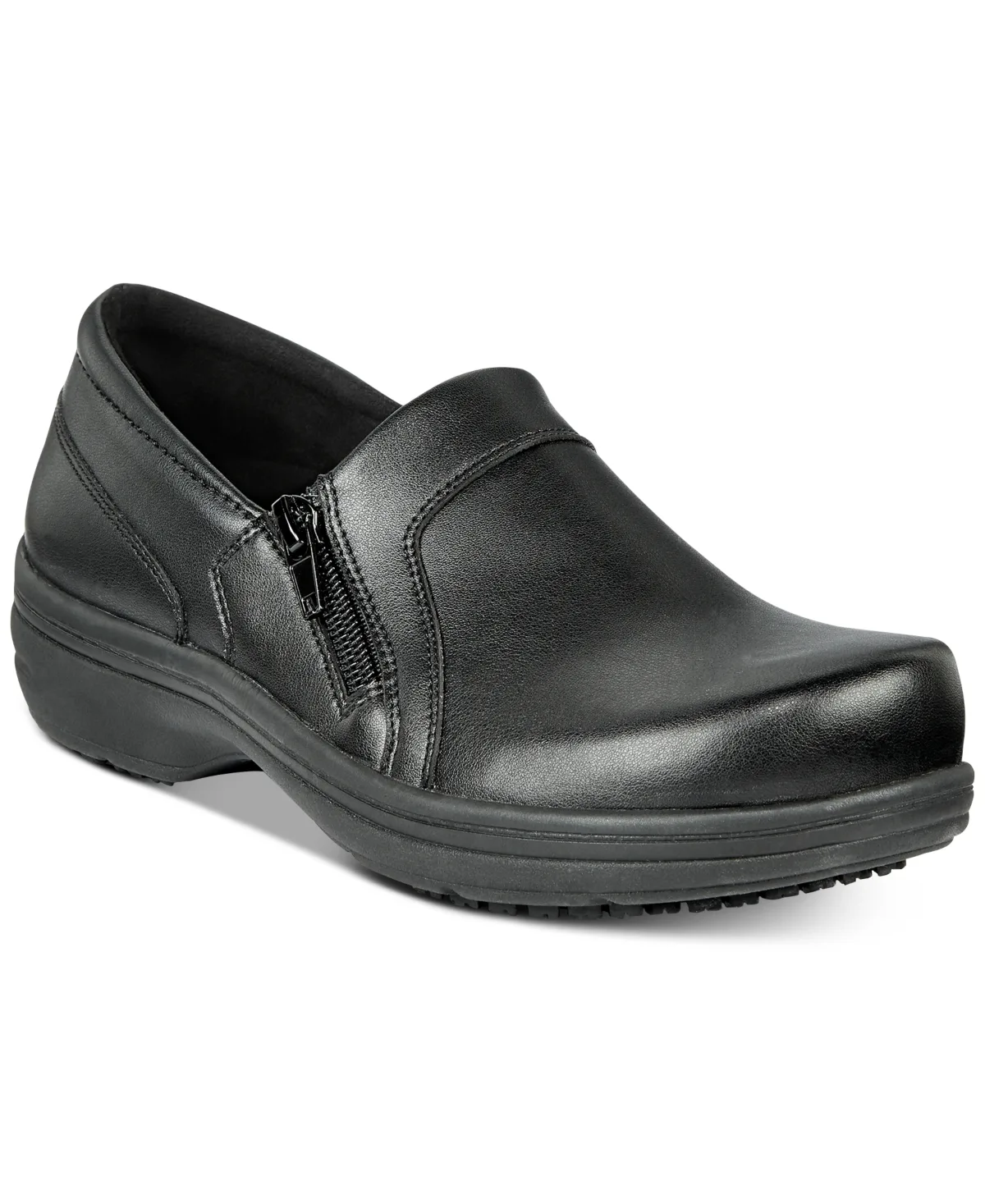 Easy Works by Easy Street Bentley Slip Resistant Clogs by Easy Street
