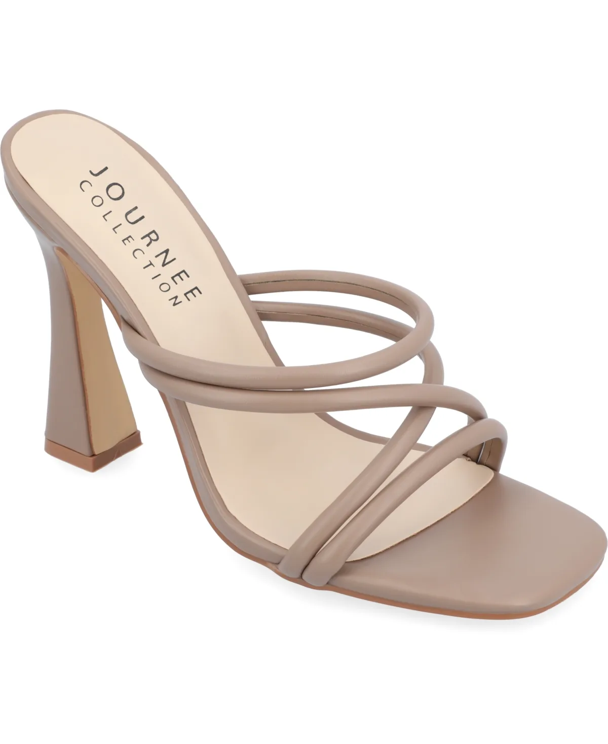 Louisse Crisscross Slip-On Sandals by Journee Collection