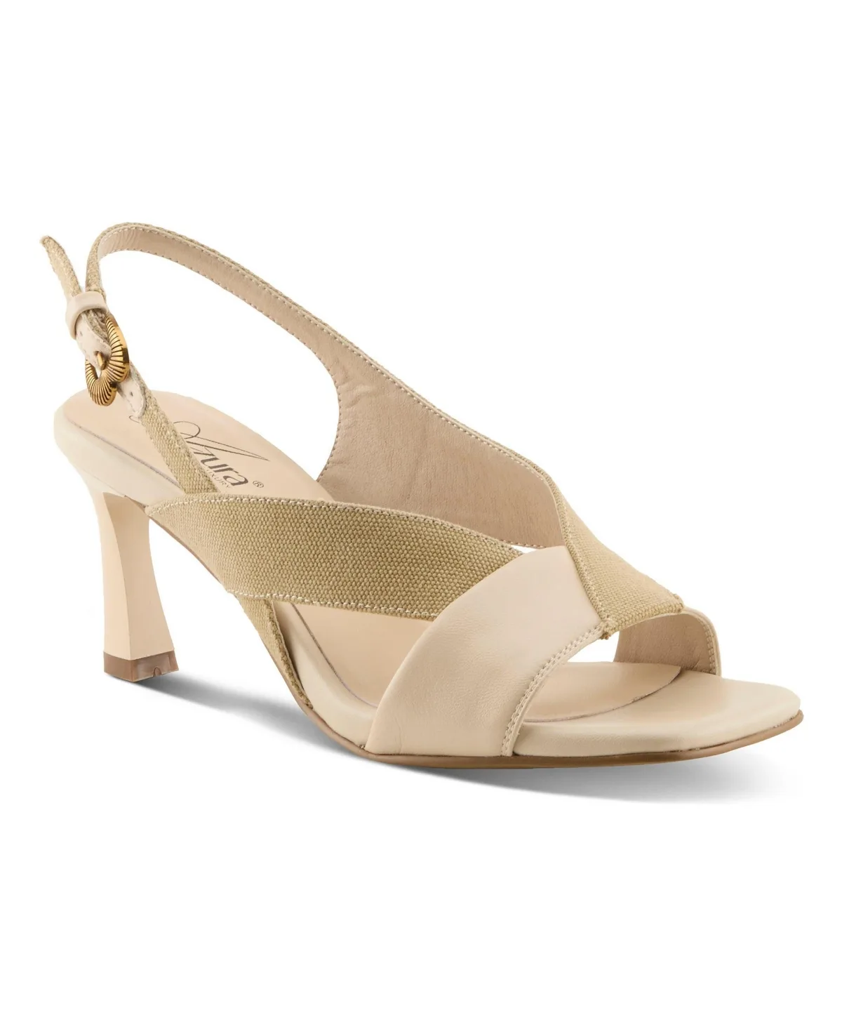 Aboveall Strappy Sandal with Cushioned Insole by Azura