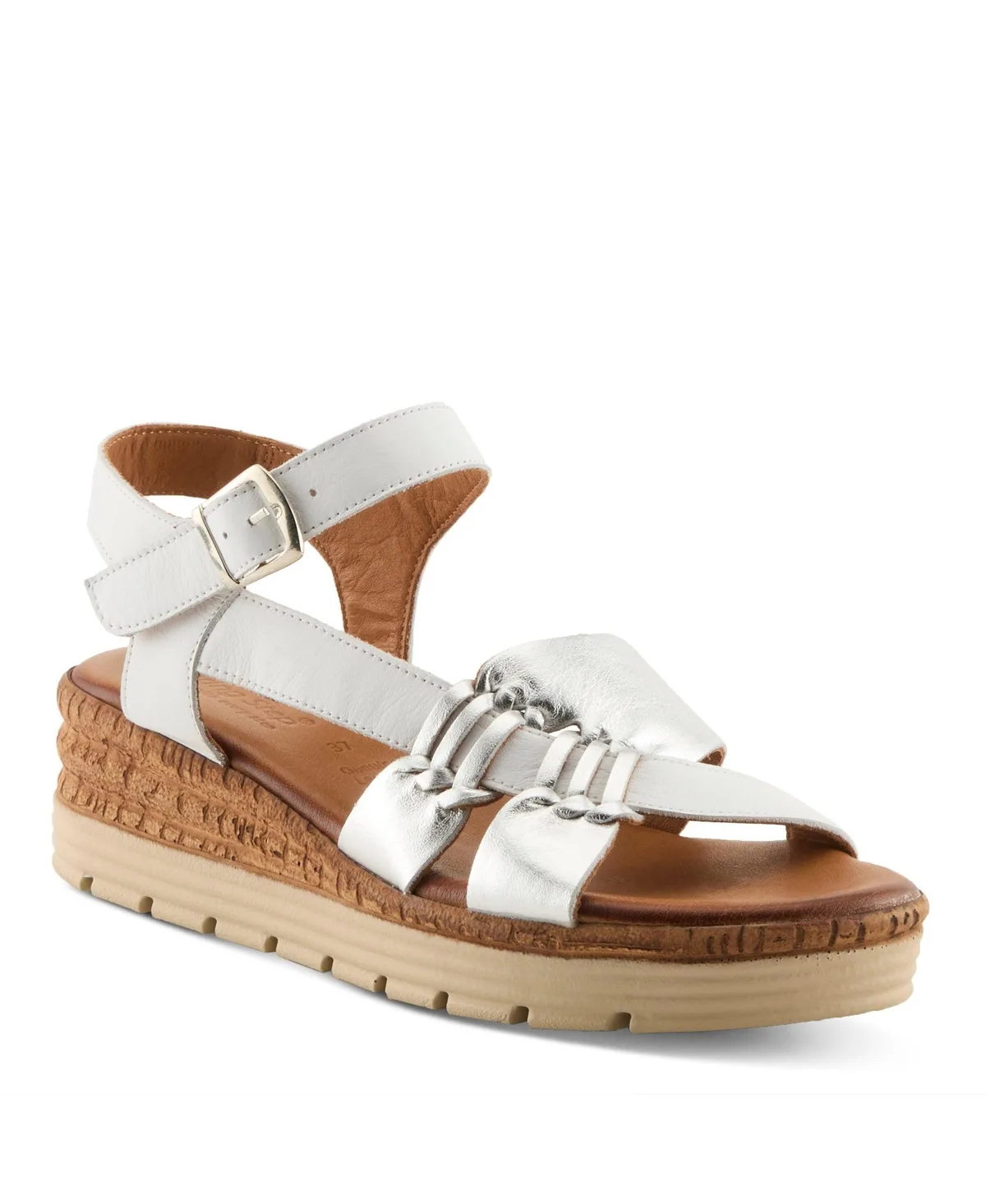 Kirra Wedge Sandal with Adjustable Strap by Spring Step
