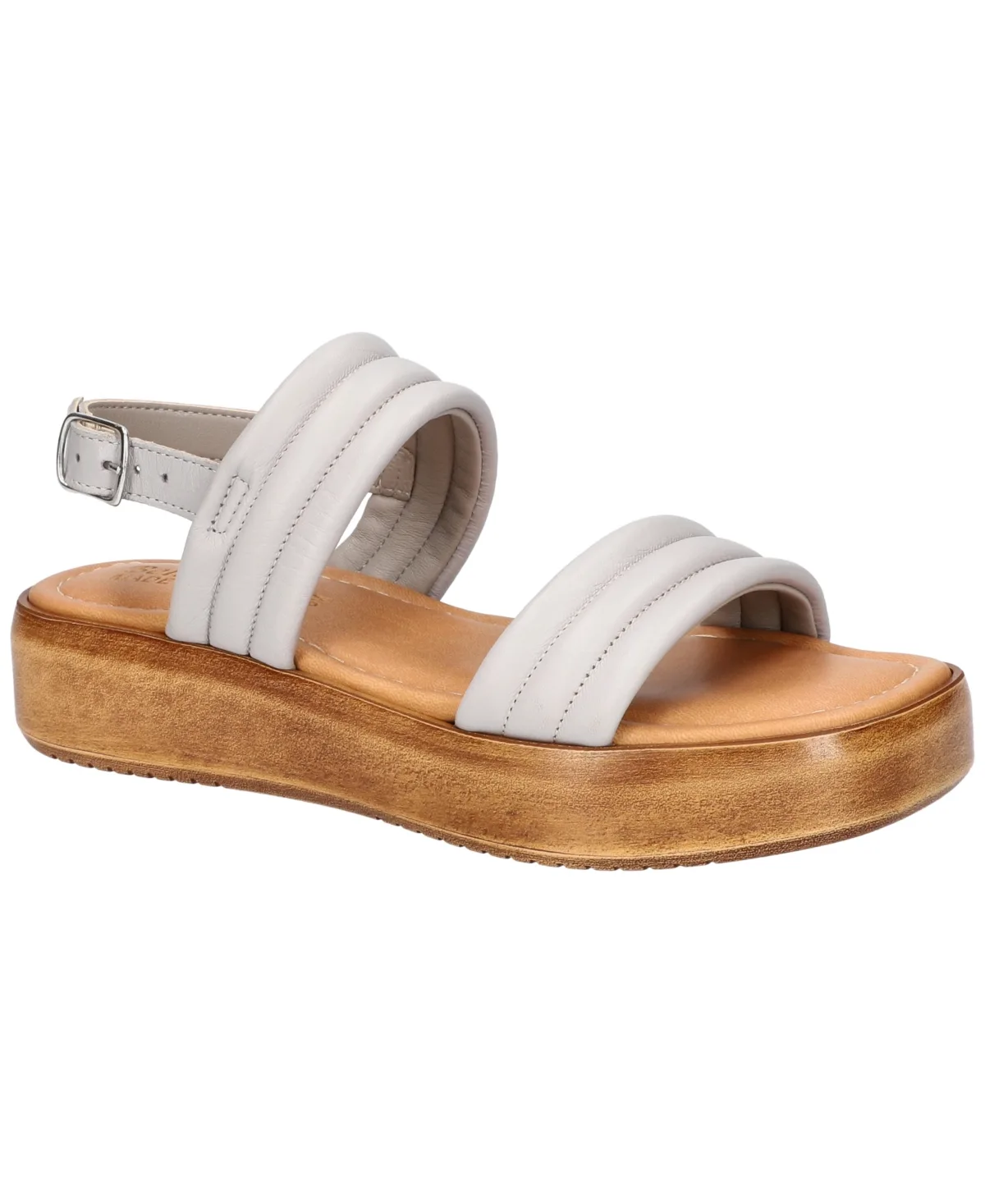 Italy Ode-Italy Puffy Slingback Sandals