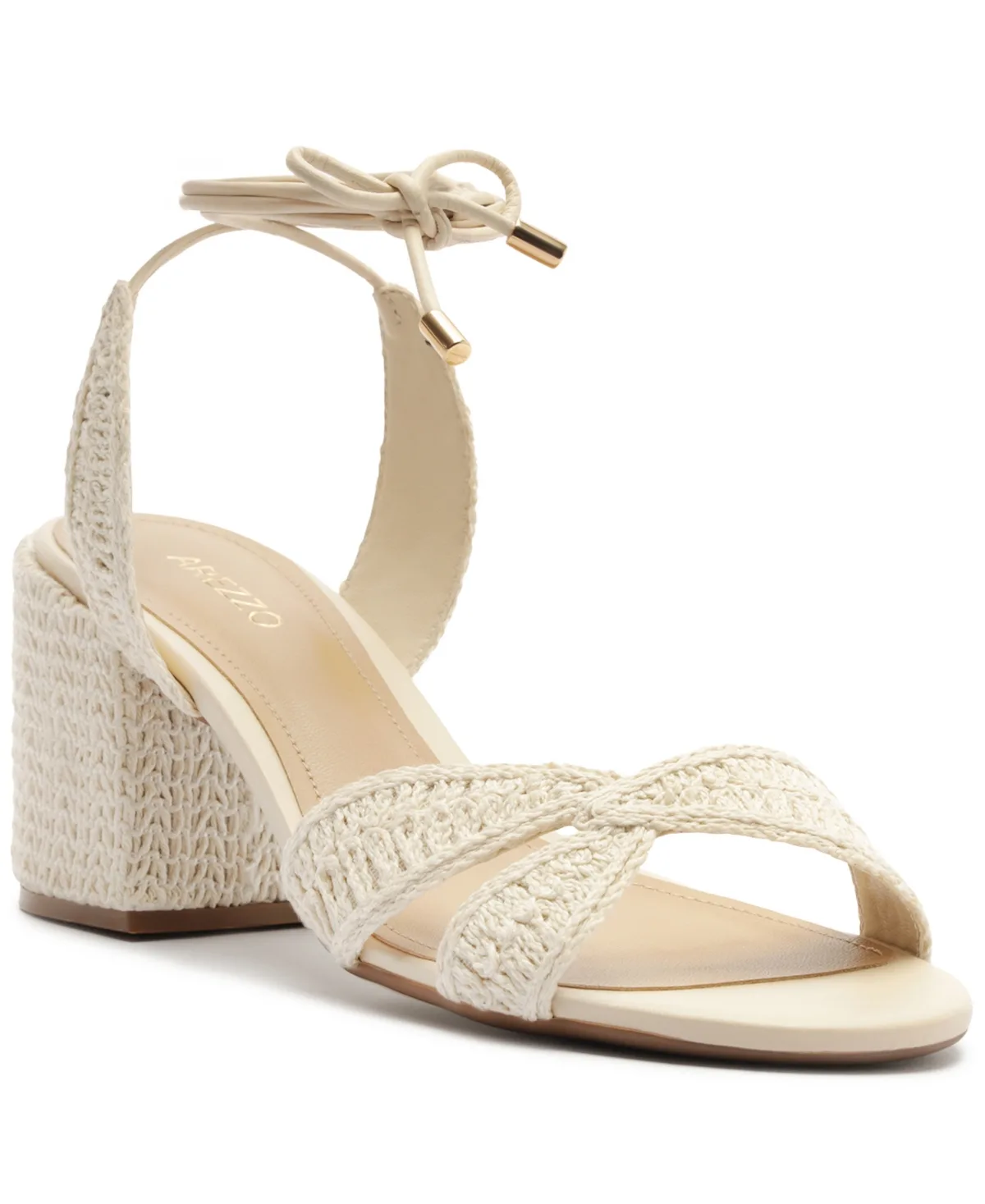 Andy Mid Block Sandals by Arezzo