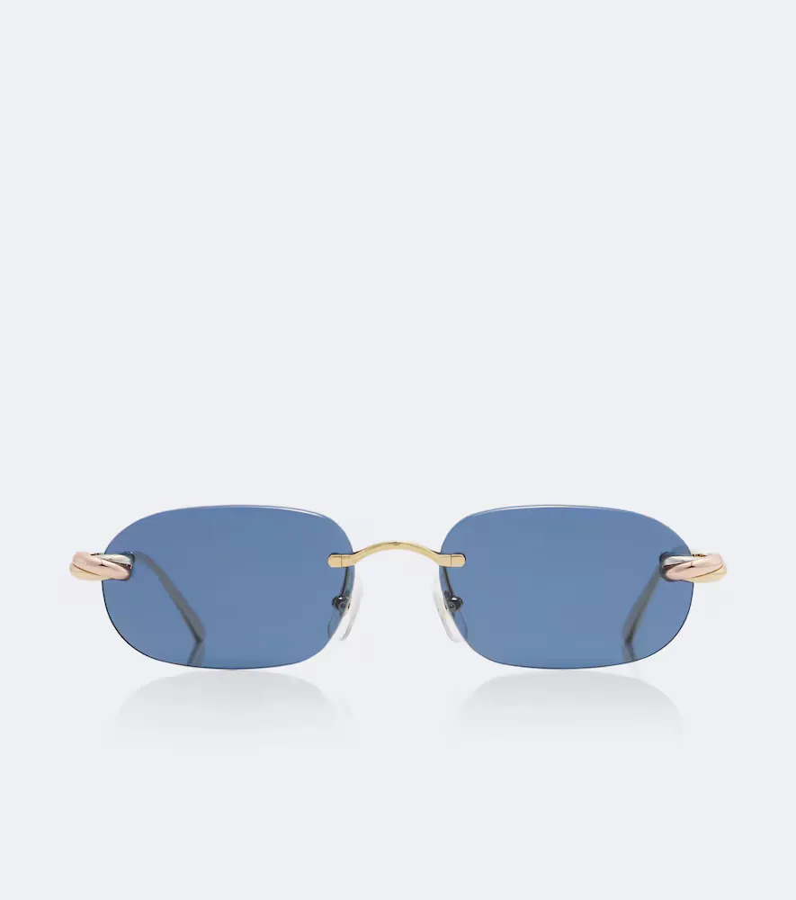 Trinity De Cartier Rectangular Sunglasses by Cartier Eyewear Collection