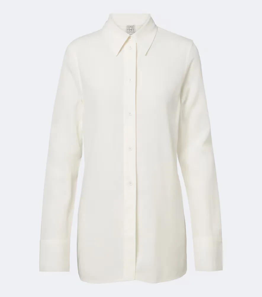Semi-Sheer Shirt by Toteme