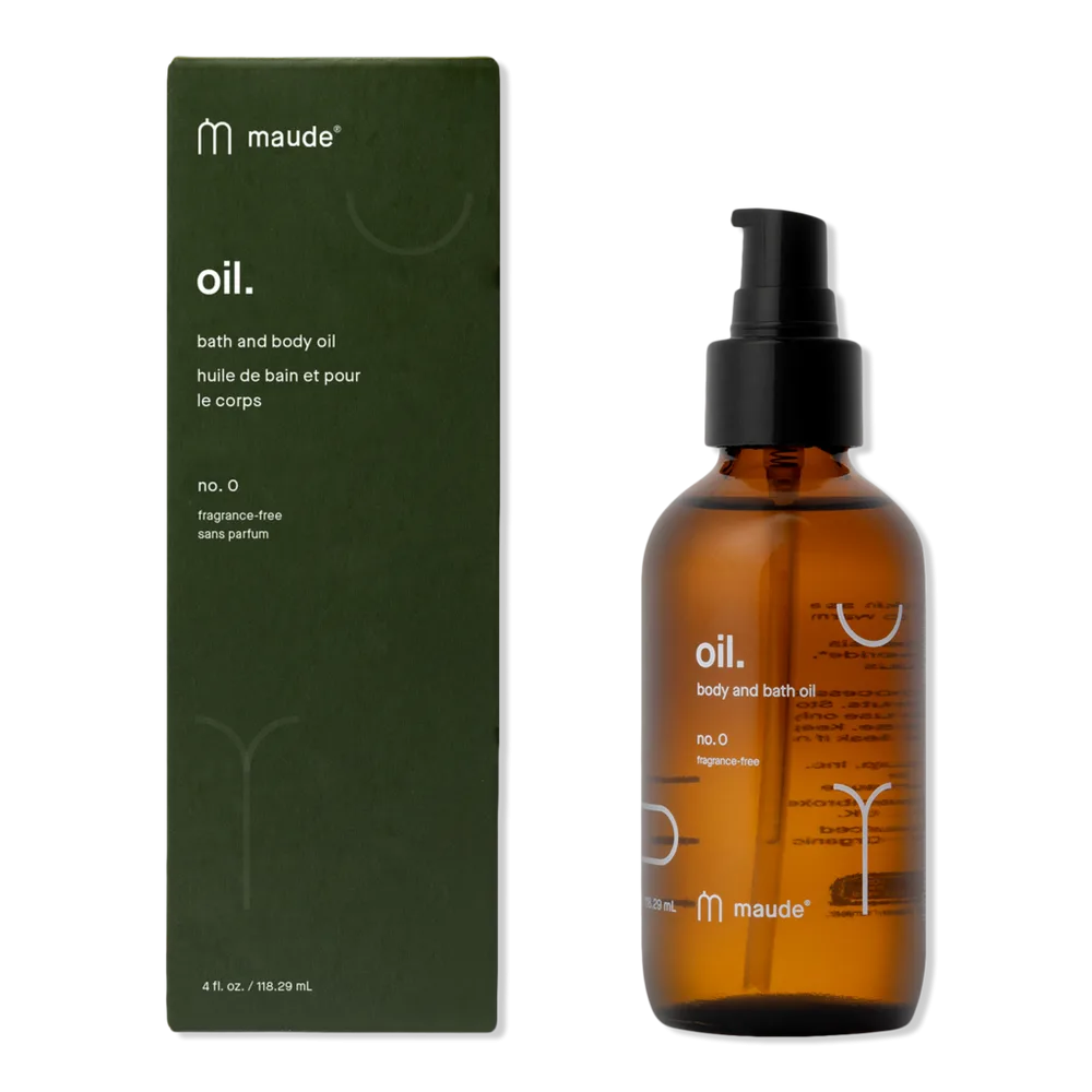 Oil Fragrance Free Body and Massage Oil by maude