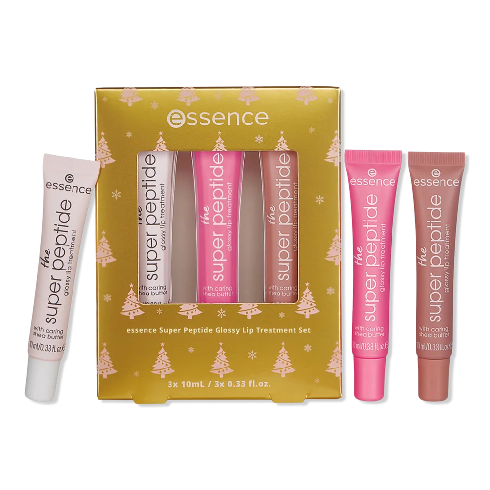 Super Peptide Glossy Lip Treatment Holiday Gift Set by Essence