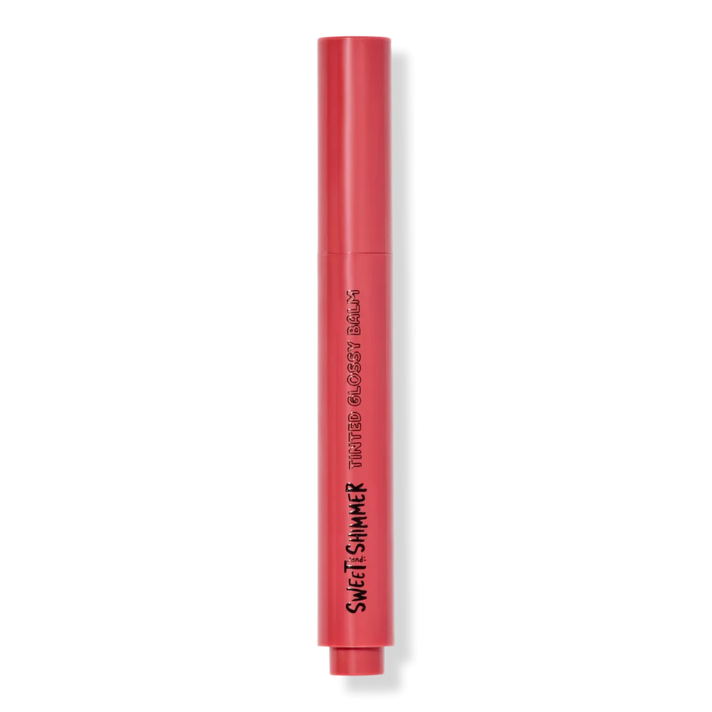 Tinted Glossy Balm Rose by Sweet & Shimmer