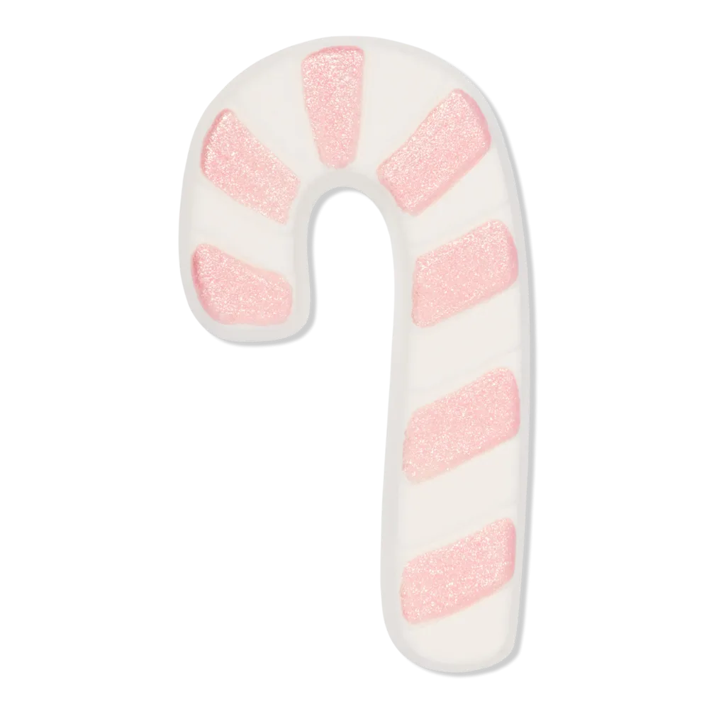 Coconut Swirl Candy Cane Bath Fizzer by Sweet & Shimmer