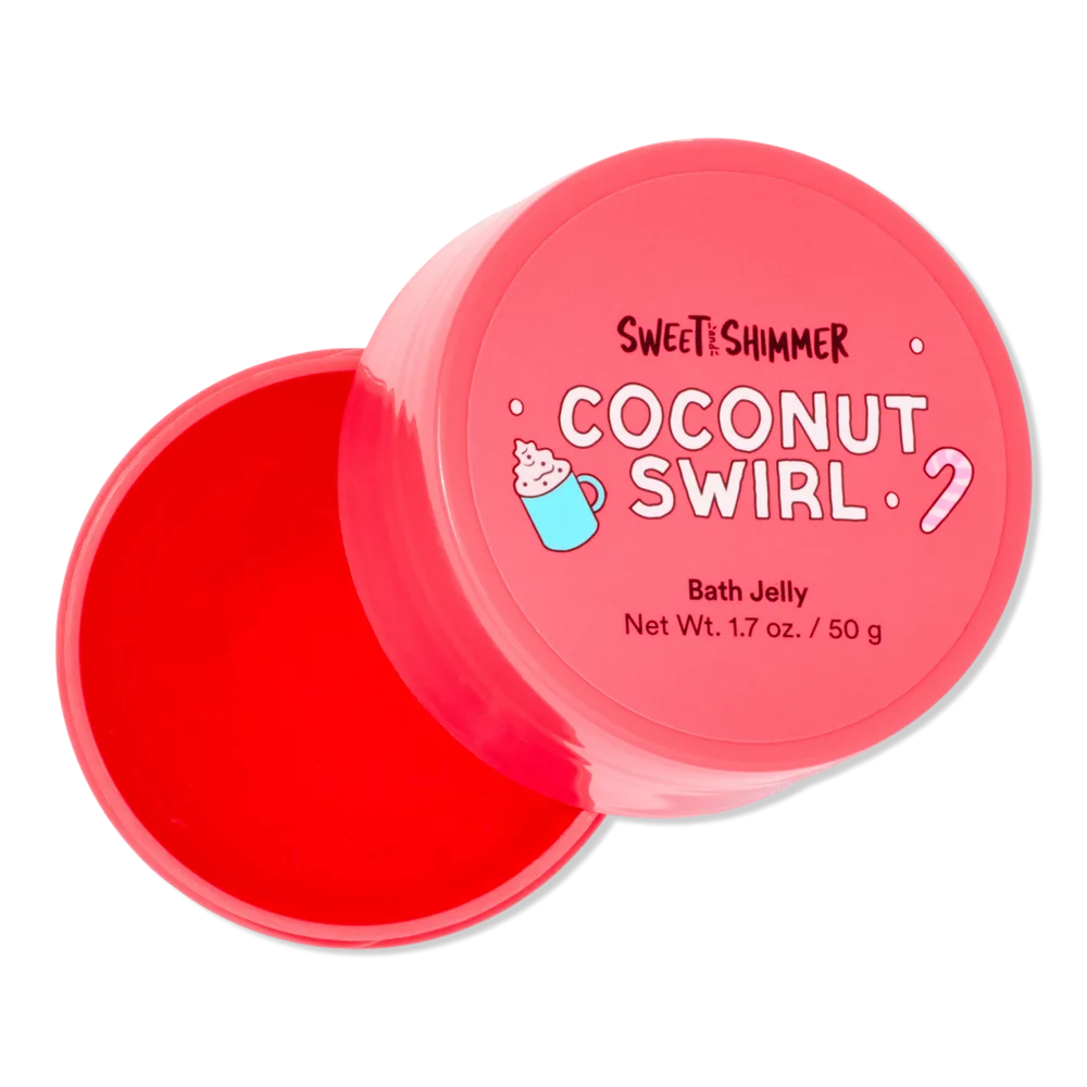 Coconut Swirl Bath Jelly by Sweet & Shimmer