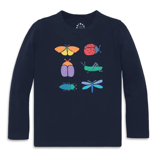 Long Sleeve Critter Tee by Primary
