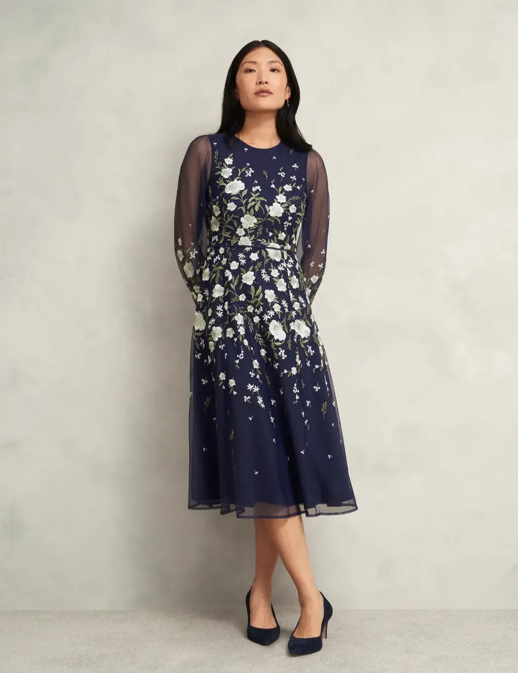 Lois Embroidered Dress