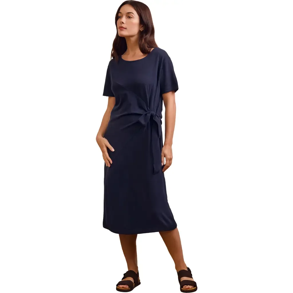 Knot Detail Jersey Dress by Celtic & Co.