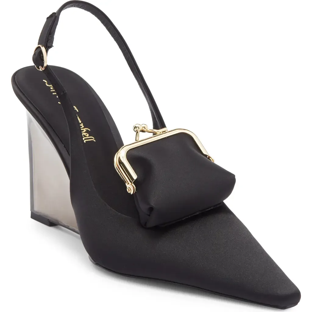 Pay Me Slingback Wedge Pump by Jeffrey Campbell
