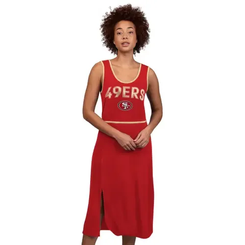 G-III 4Her by Carl Banks Scarlet San Francisco 49ers Center Field Maxi Dress by G-III 4HER BY CARL BANKS