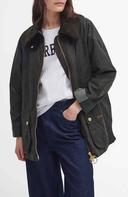 Allerston Water Resistant Waxed Cotton Jacket by Barbour