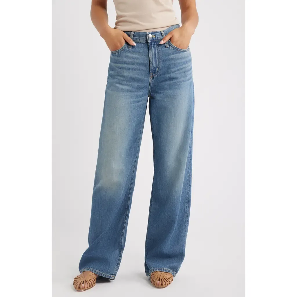 Airy Denim the Perfect Vintage High Waist Wide Leg Jeans by Madewell