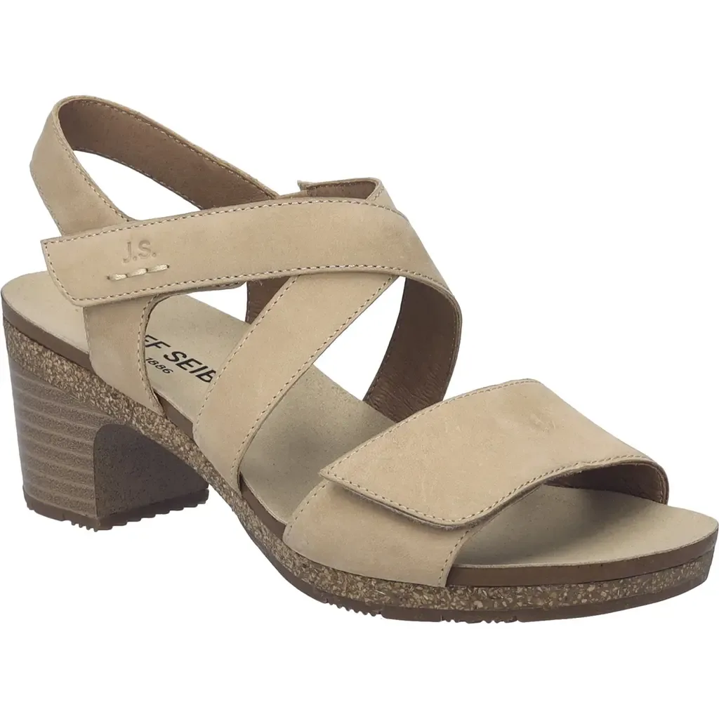 Grace Ankle Strap Block Heel Sandal by Josef Seibel