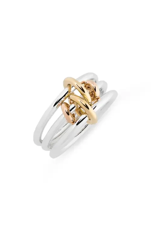 Acacia SG Mix Linked Rings by Spinelli Kilcollin