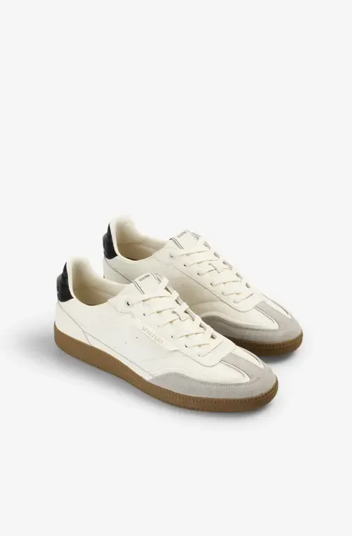Leather Sneaker Contrast Sole by Scalpers