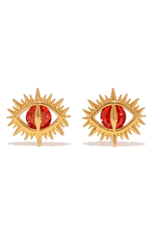 Lord of the Rings Eye of Sauron Stud Earrings by Girls Crew
