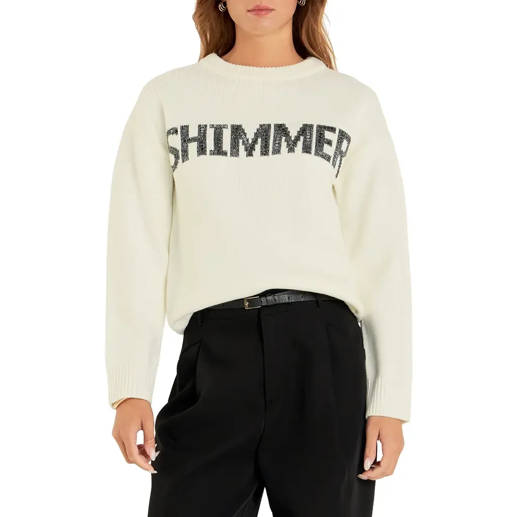 Sequin Sweater by English Factory