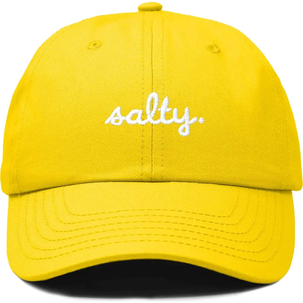 Salty Embroidered Everyday Hat by Dalix
