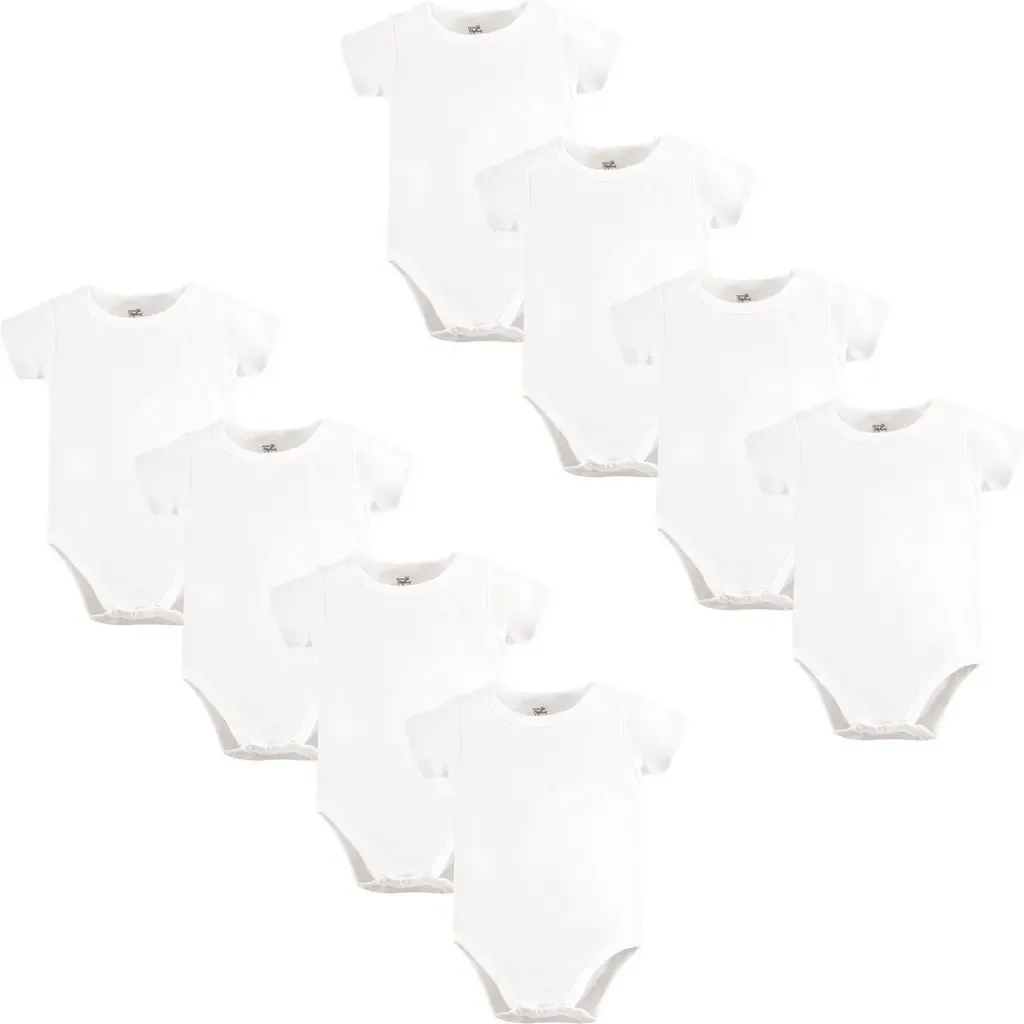 8Pk Organic Bodysuits by Touched by Nature
