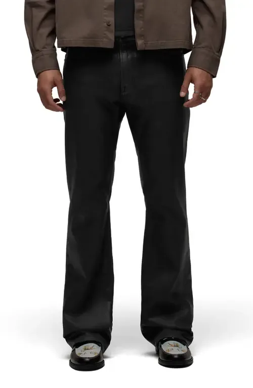 Walker Coated Kick Flare Jeans by Hudson Jeans