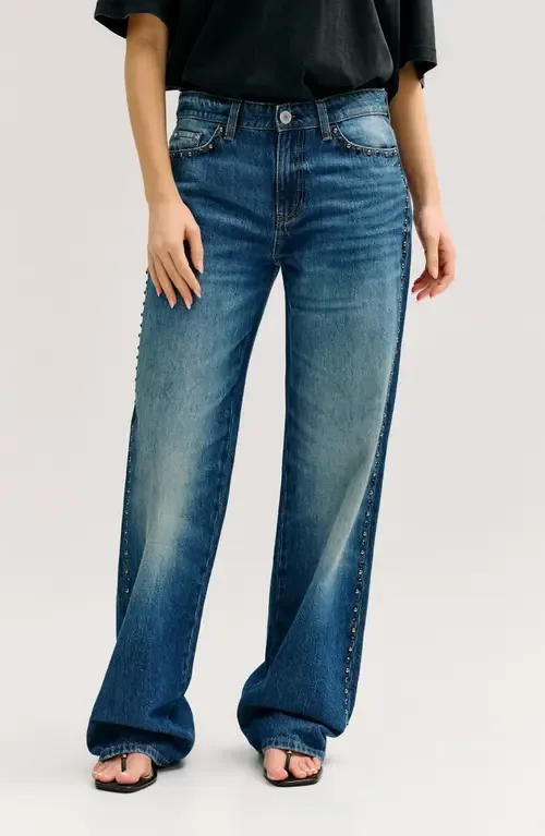 Slouchy Straight Leg Jeans by GUESS