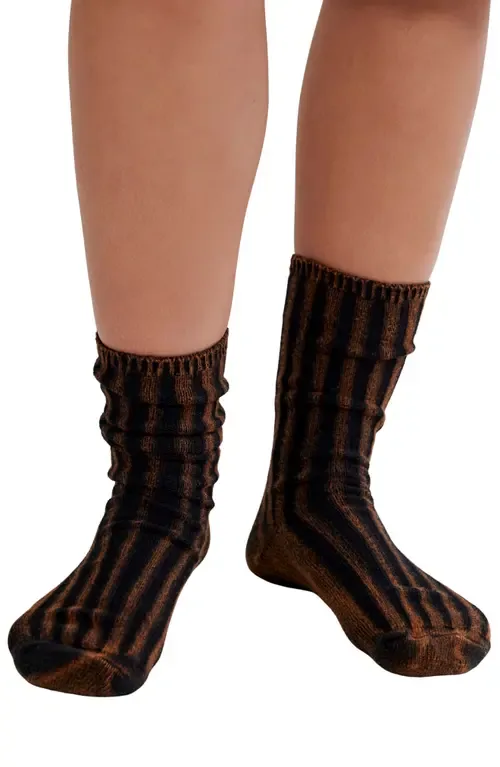 Overdyed Trouser Socks by Free People