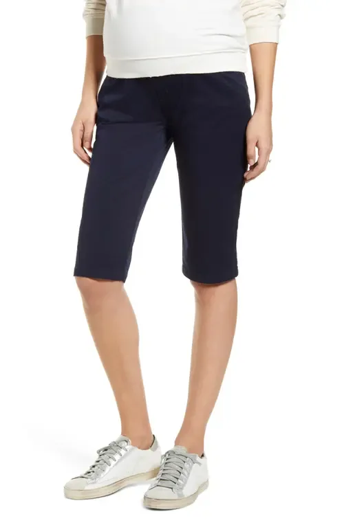 Knee Length Maternity Shorts by Angel Maternity