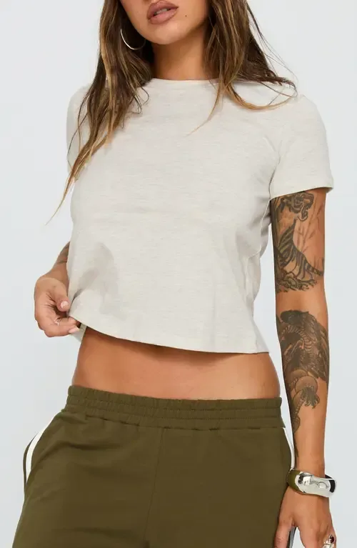 Micah Marl T-Shirt by Princess Polly