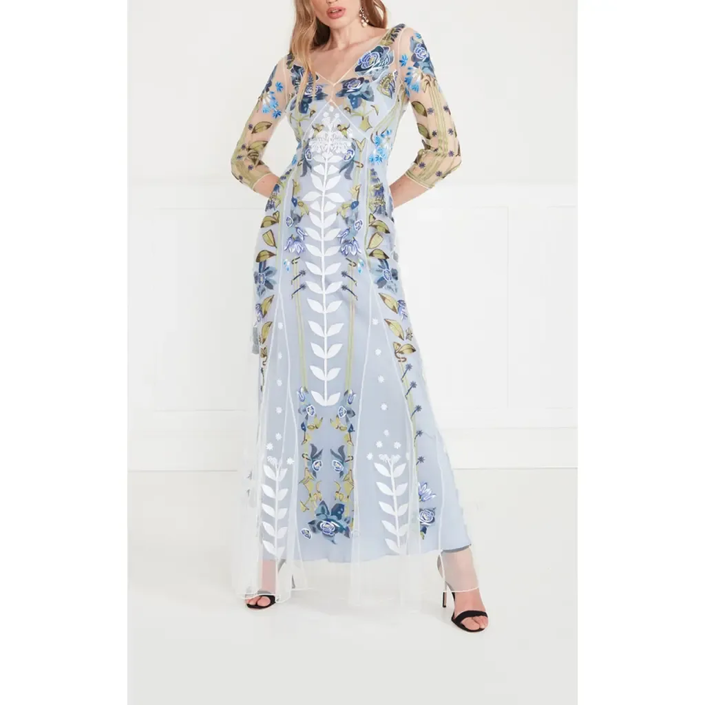 Lucille V-Neck Dress by Temperley London