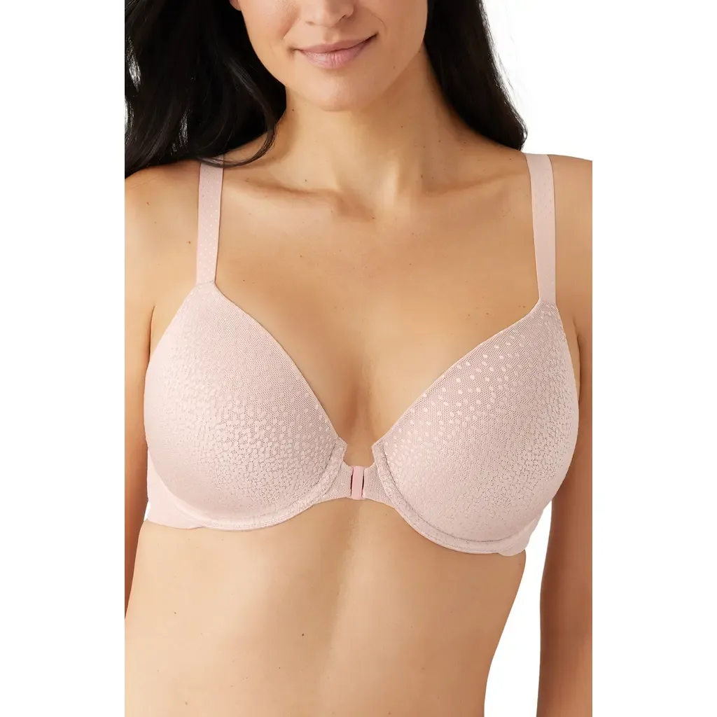 Back Appeal™ Underwire Front Close T-Shirt Racerback Bra