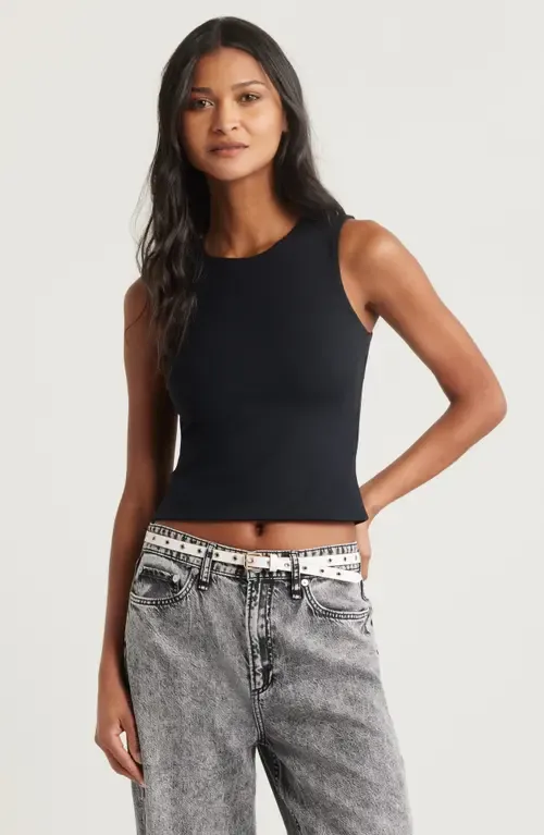 Smooth Edit Crewneck Tank by Open Edit