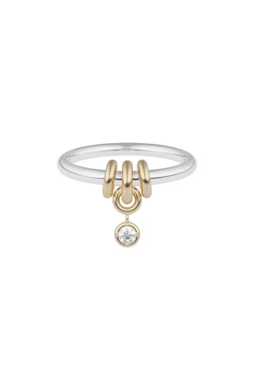 Pia SG Sterling Silver, 18K Gold & Diamond Two-Tone Ring by Spinelli Kilcollin