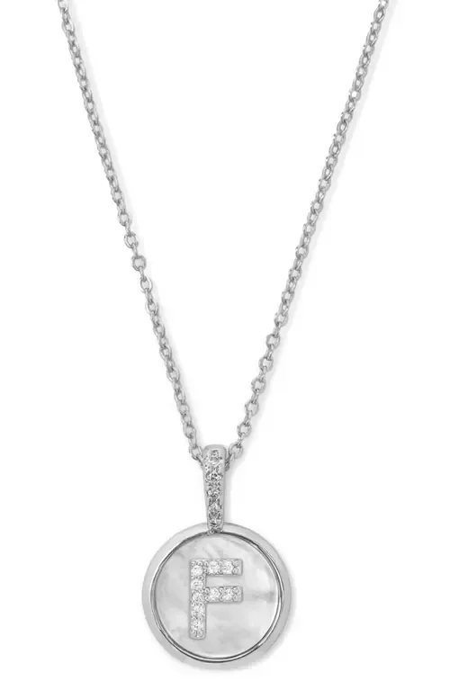 Baby Love Letters Initial Pendant Necklace by Melinda Maria