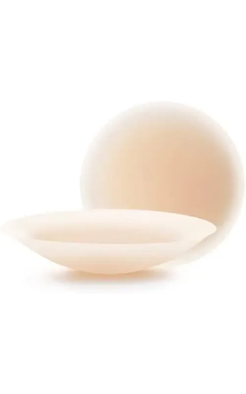 Large Circle Non-Adhesive Silicone Reusable Nipple Covers by Miss Circle