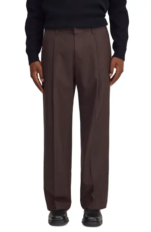 Kay 10037 Pinstriped Pleated Trousers