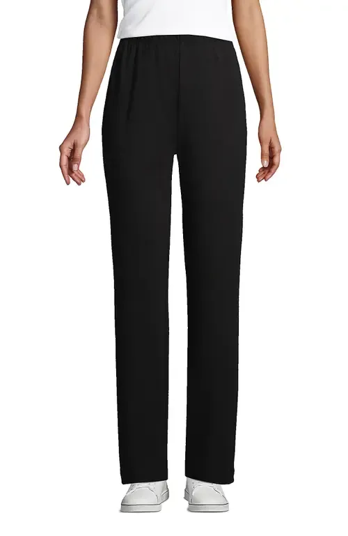 Sport Knit High Rise Pants by Lands' End