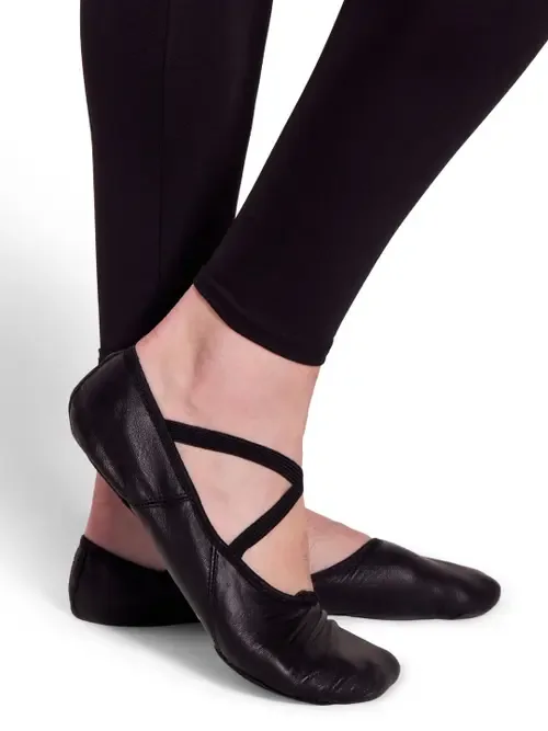 Leather Romeo Ballet Shoe by CAPEZIO