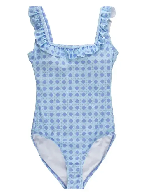 UPF50+ Ruffle One Piece Swimsuit by RuffleButts