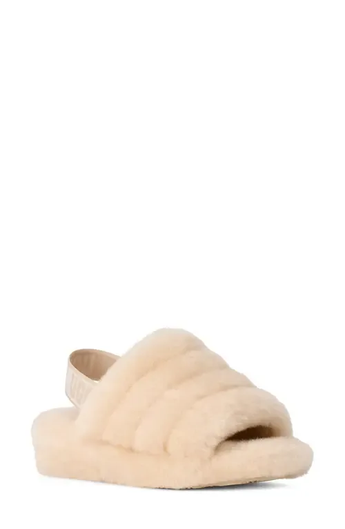 Fluff Yeah Genuine Shearling Slingback Sandal by UGG(r)
