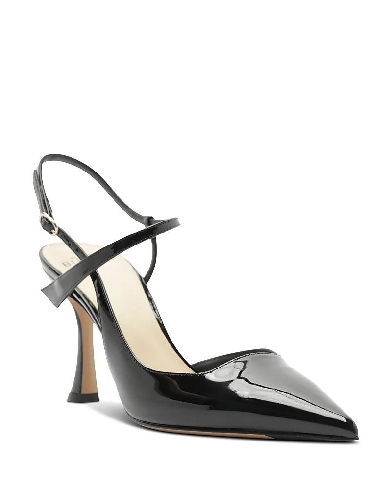 Tita Wrap 85 Patent Leather Slingback High Heel Pumps by Alexandre Birman