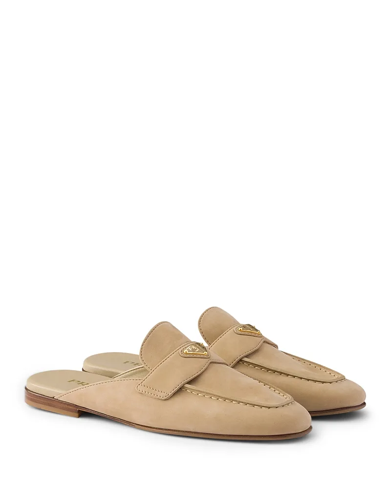 Nubuck Mules by Prada